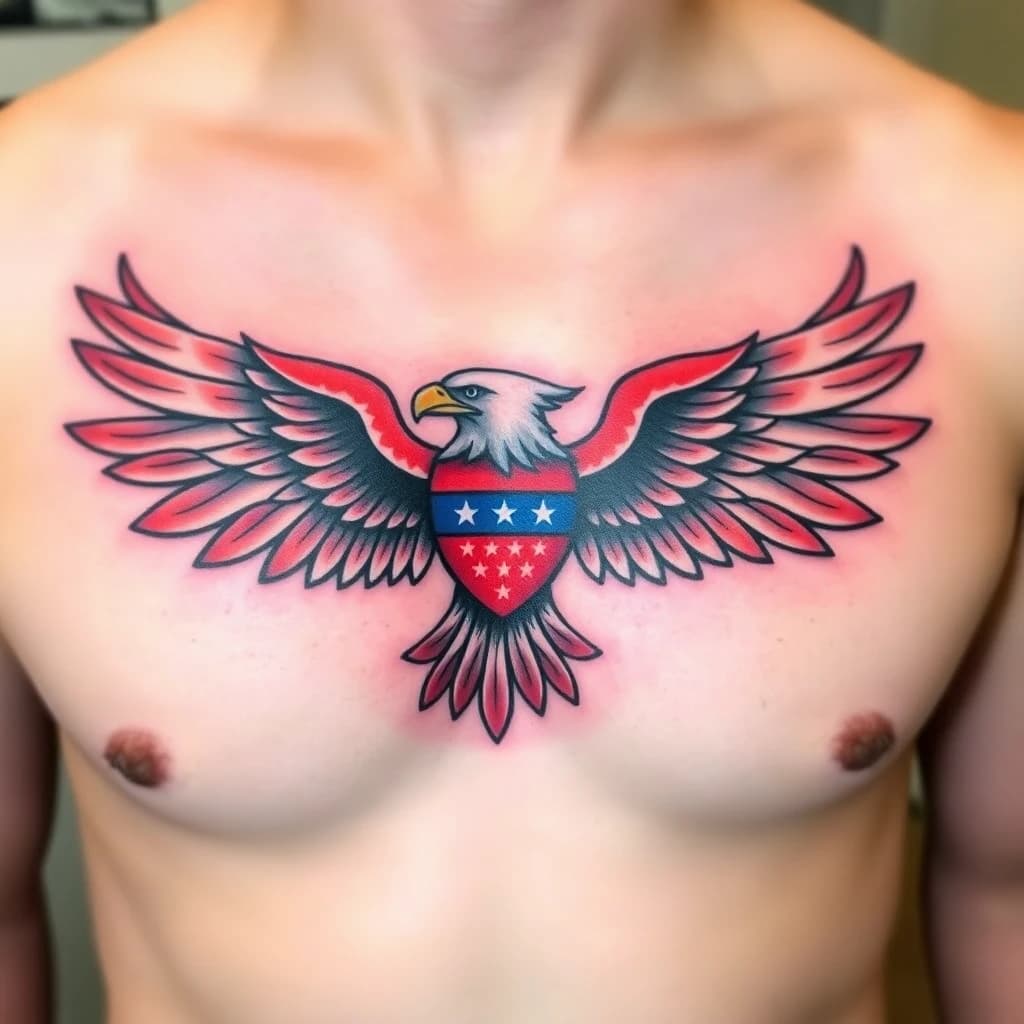 Traditional American tattoo style - AI tattoo generator